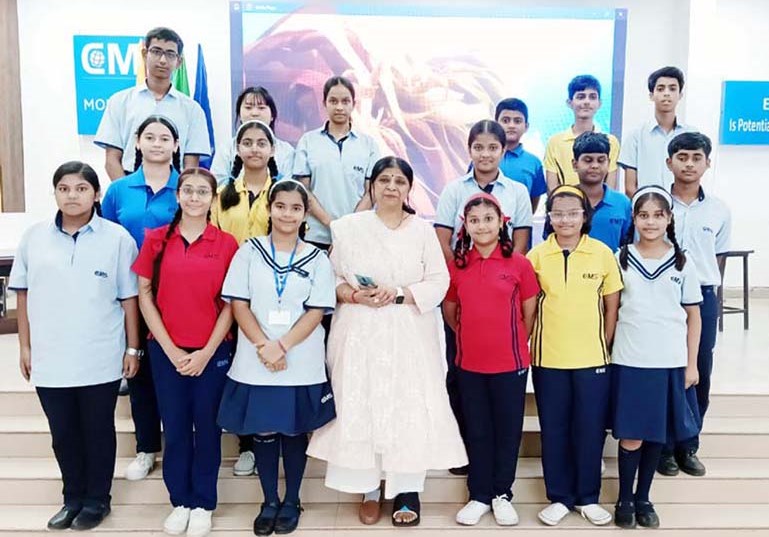 ताइक्वाण्डो में सी.एम.एस. छात्रों ने 5 गोल्ड समेत 17 पदक जीते